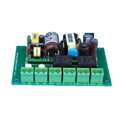 Custom PCB control board for a small motor